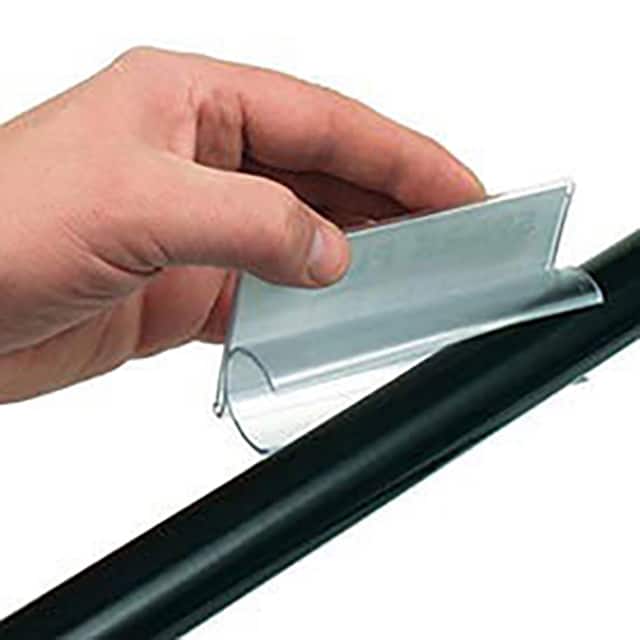AV2400 LABEL HOLDER 4" LONG FOR 1" & 1-