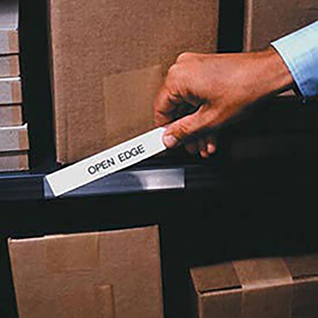 OE1006 LABEL HOLDER, ECONOMY STRIPS, 1X