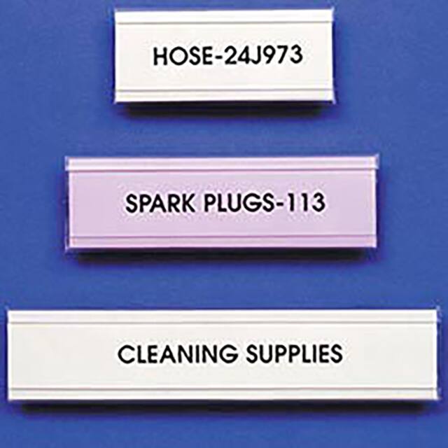PC812 LABEL HOLDER, "C" DESIGN, 7/8X12