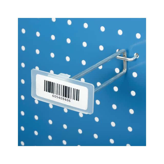HP1382ZNC PEGBOARD SCANNER HOOK, 8"
