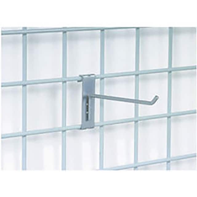 GW/H4 GRID WALL PEG HOOK, STEEL, 4"L