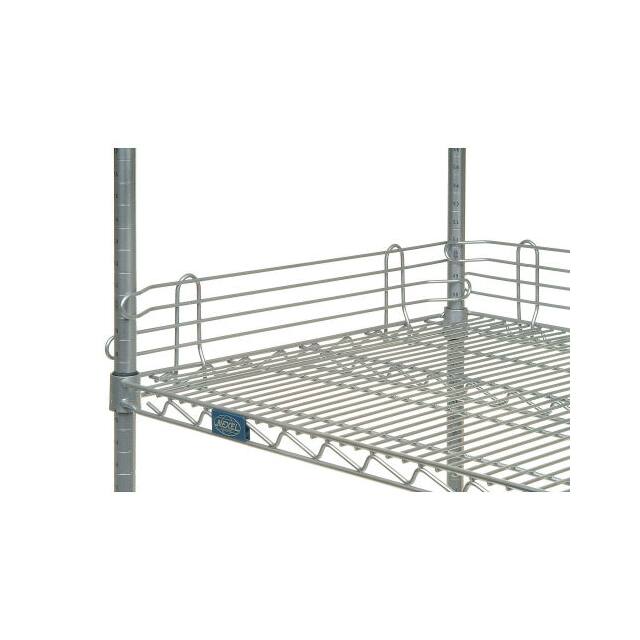 188582 LEDGE FOR WIRE SHELVES, 24"L X 4