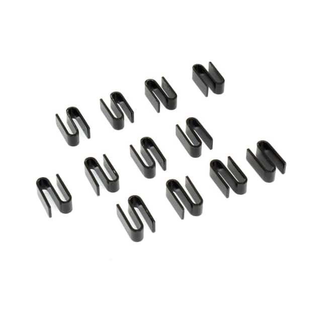 ASB NEXEL BLACK EPOXY S-HOOKS, 12/PK