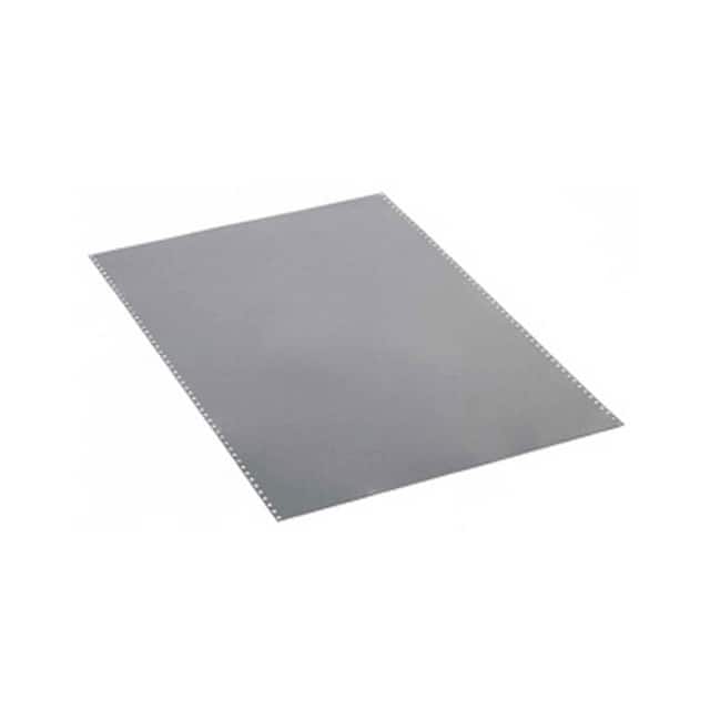 234CP203 STEEL BACK PANEL, 36 X 13, GRAY