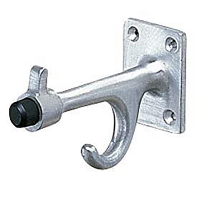 B-212 CLOTHES HOOK & BUMPER, ALUMINUM