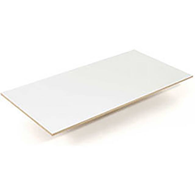 36X24WH 1/2" THICK MELAMINE LAMINATED DE