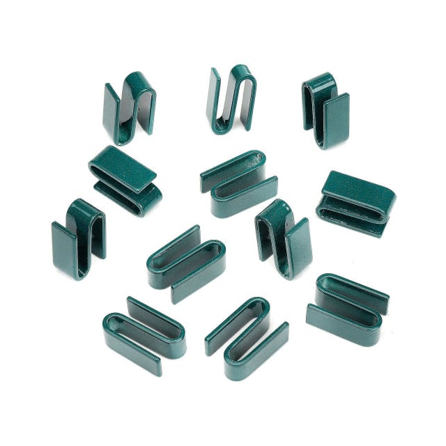 ASG NEXEL GREEN EPOXY S-HOOKS, 12/PK