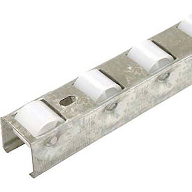 48TRACK-C ROLLER TRACK WITH CLIPS, 48"L