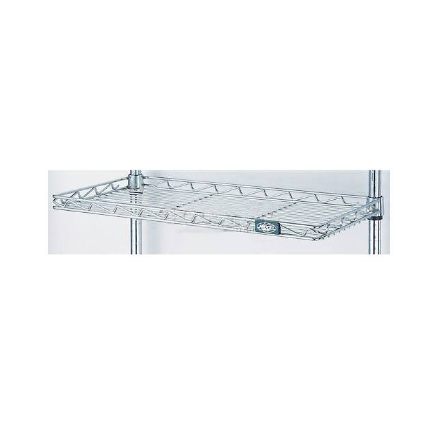 CS1236C CHROME CANTILEVER SHELF, 12X36