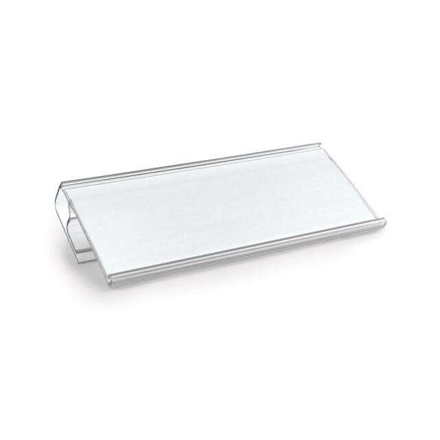 AHC-12030 3"L X 1.25"H CLIP LABEL, 25 PACK