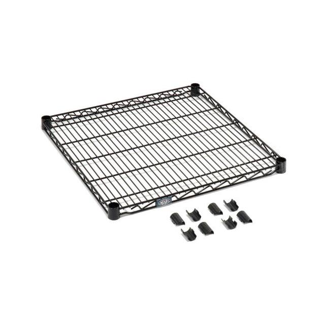 797396 EPOXY WIRE SHELF W/CLIPS, 36"W X