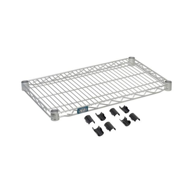 797835 WIRE SHELF W/CLIPS, 30"W X 14"D