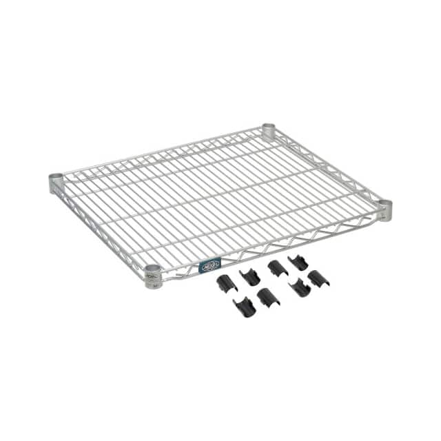 797846 WIRE SHELF W/CLIPS, 24"W X 21"D