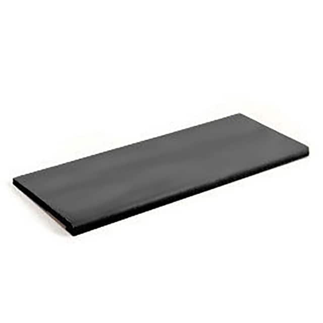 DA448B SLATWALL PLASTIC SHELF W/ROUND E