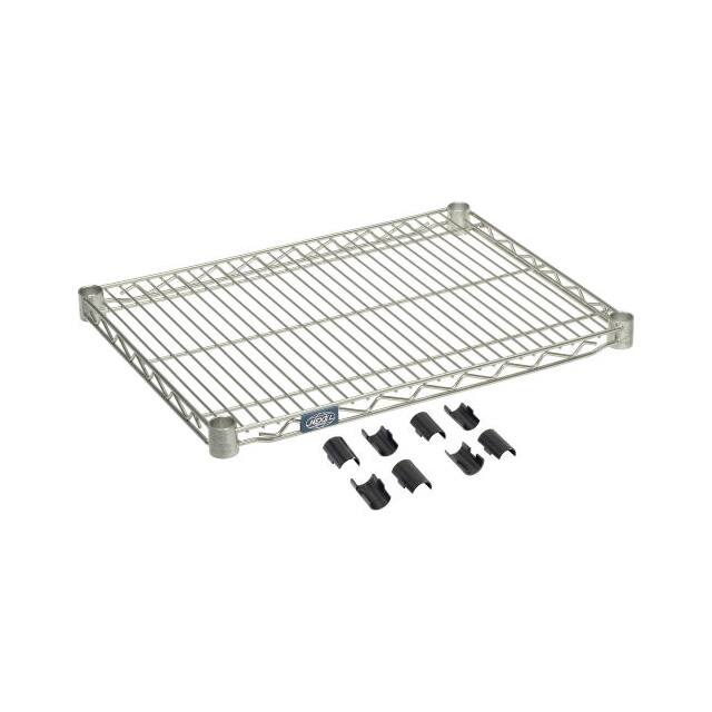 188573 WIRE SHELF W/CLIPS, 30"W X 18"D