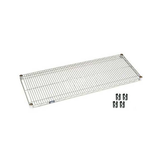 990163 WIRE SHELF W/CLIPS, 36"W X 18"D
