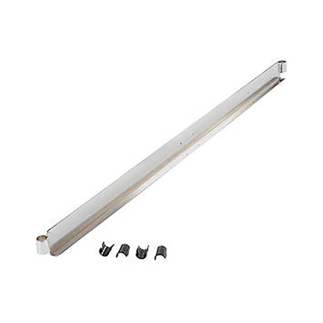 188CP33 60"W CHROME BIN RAIL