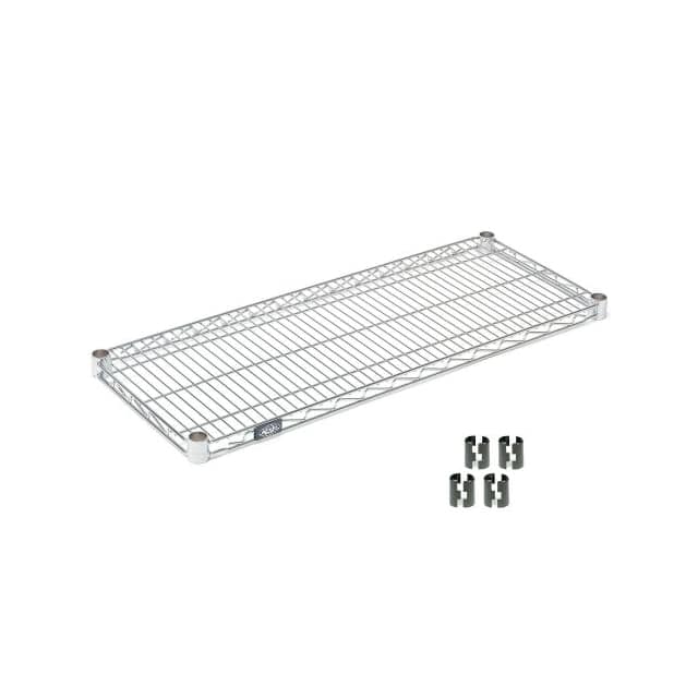 189375 WIRE SHELF W/CLIPS, 36"W X 18"D