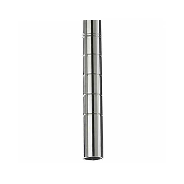 MQ63UPE 63"H STEEL POST, CHROME FINISH