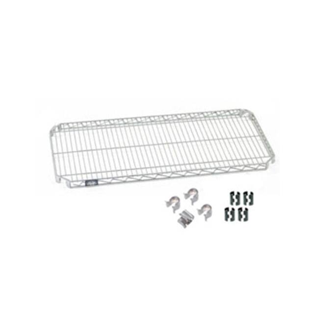 241291 QUICK ADJUST SHELF W/CLIPS & 4 H