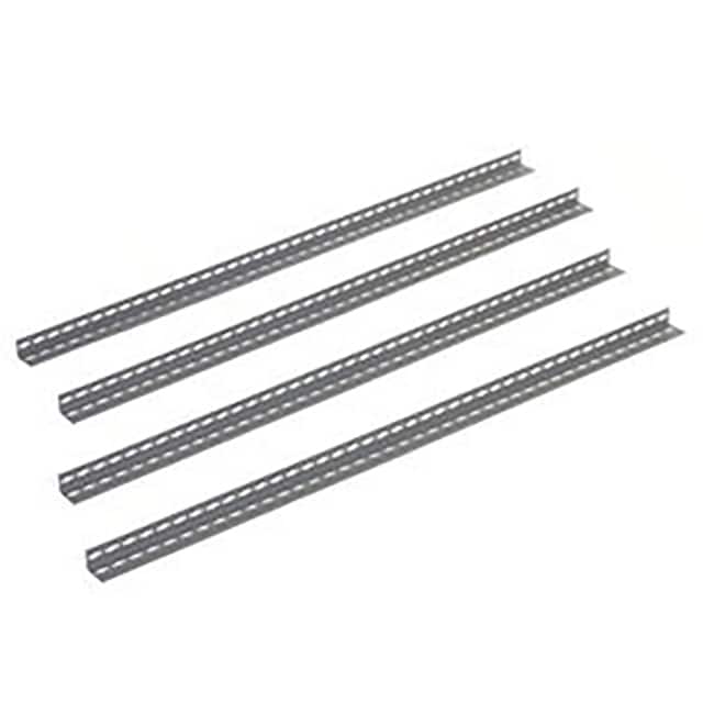 790CP116 6' HIGH ANGLE POST, GRAY, 4/PK