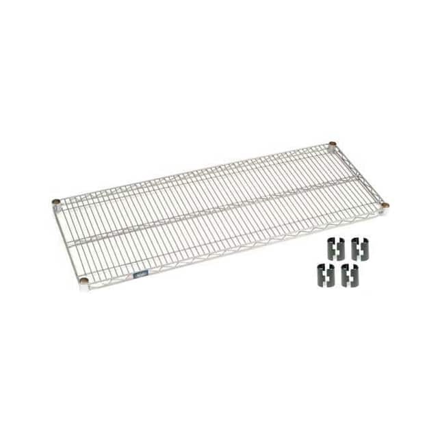 990166 WIRE SHELF W/CLIPS, 72"W X 18"D