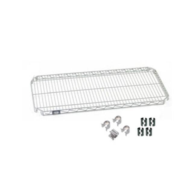 241295 QUICK ADJUST SHELF W/CLIPS & 4 H