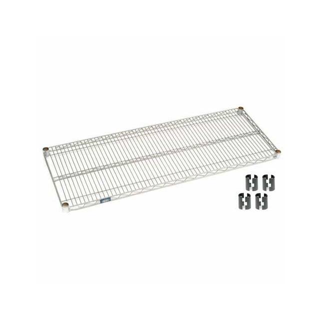 189378 WIRE SHELF W/CLIPS, 54"W X 18"D