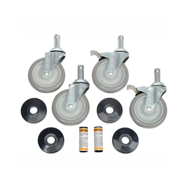 798813 5" SWIVEL STEM CASTERS 2 W/BRAKE