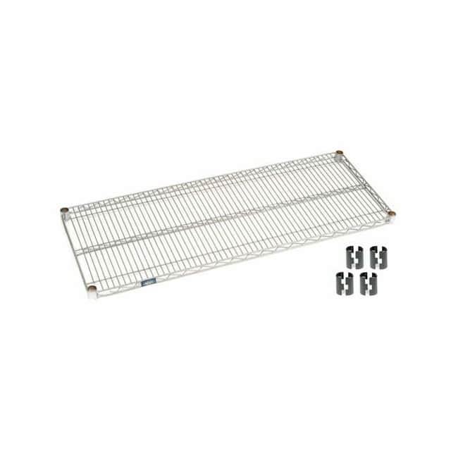 189384 WIRE SHELF W/CLIPS, 42"W X 24"D