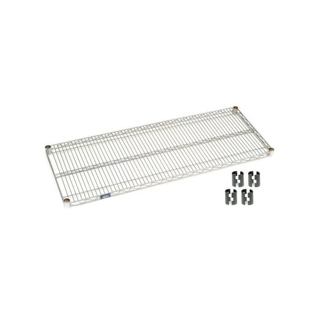 189386 WIRE SHELF W/CLIPS, 54"W X 24"D