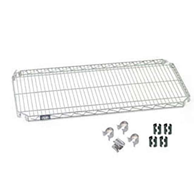 S1872AC QUICK ADJUST WIRE SHELF W/HOOKS
