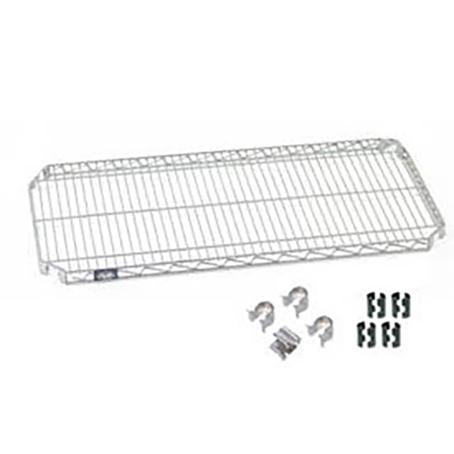 S2460AC QUICK ADJUST WIRE SHELF W/HOOKS