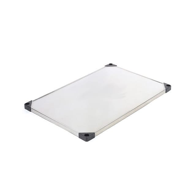 235358 SOLID SHELF W/CLIPS, 48"W X 18"D
