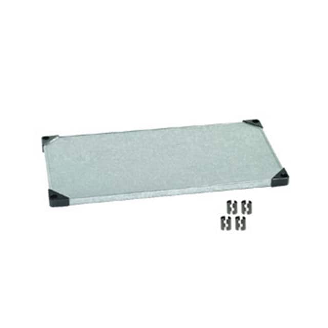 585119 SOLID SHELF WITH CLIPS, 36 X 18