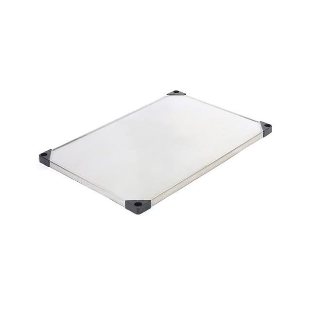 235388 SOLID SHELF W/CLIPS, 24"W X 36"D