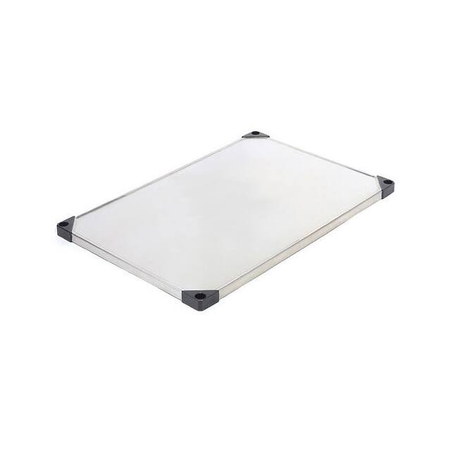 235389 SOLID SHELF W/CLIPS, 24"W X 48"D