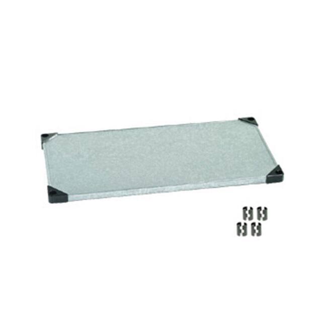 585121 SOLID SHELF WITH CLIPS, 48 X 24
