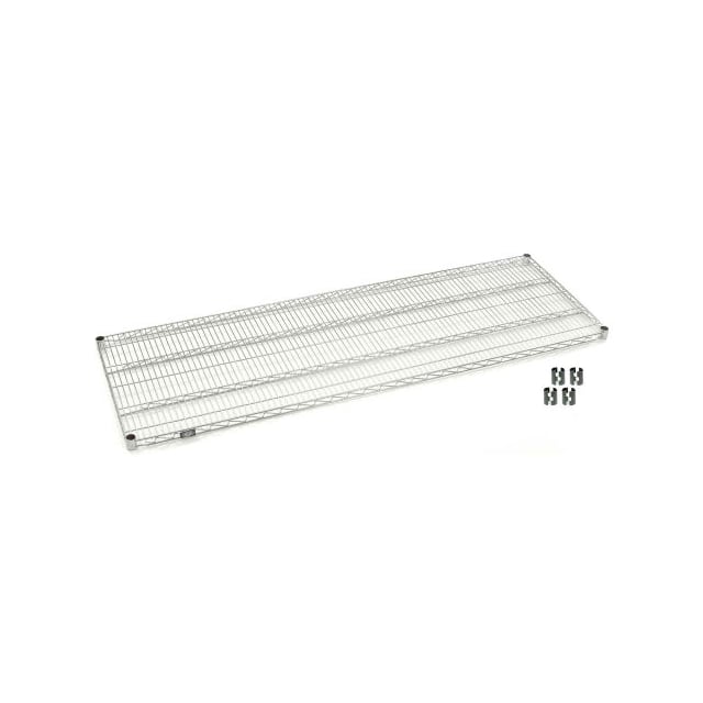 189594 WIRE SHELF W/CLIPS, 72"W X 24"D