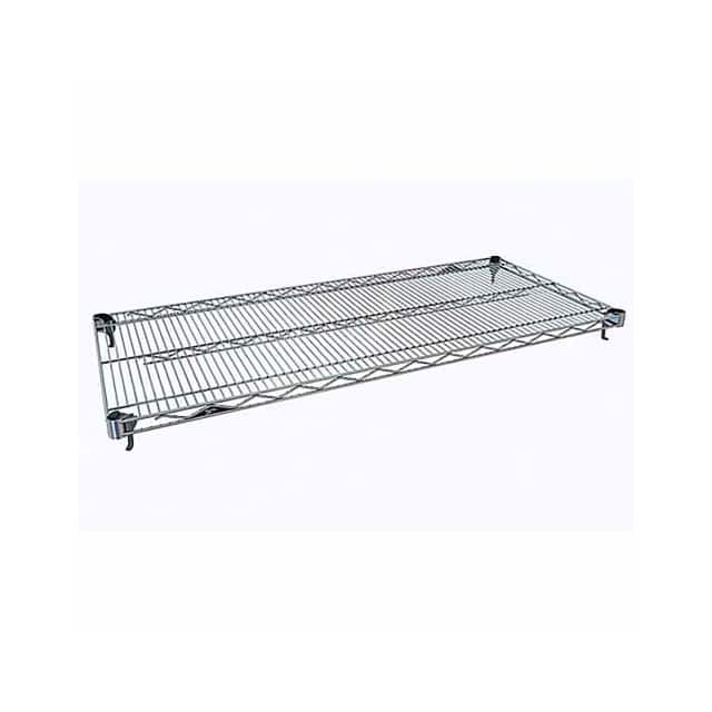 2472BR-2PACK METRO, EXTRA SHELF 24X72, CHROME
