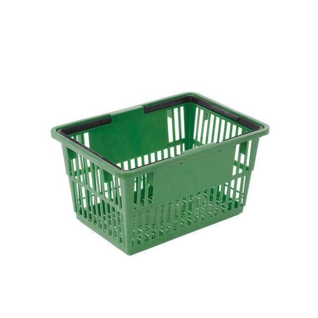 STANDARD-GN PLASTIC SHOPPING BASKET W/PLASTI
