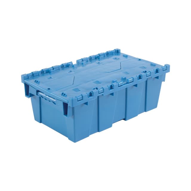DC2012-07BBLUE DISTRIBUTION CONTAINER W/HINGED