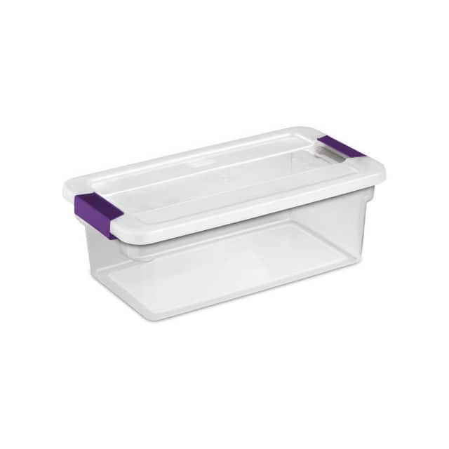 17511712 CLEARVIEW STORAGE BOX W/LATCHED
