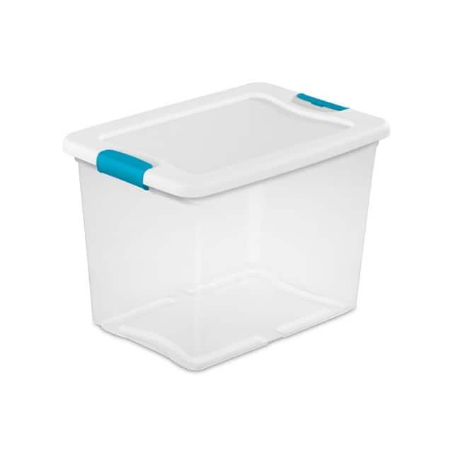 14958006 25 QUART CLEAR STORAGE LATCH TOT