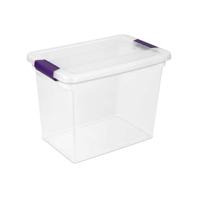 17631706 CLEARVIEW STORAGE BOX W/LATCHED