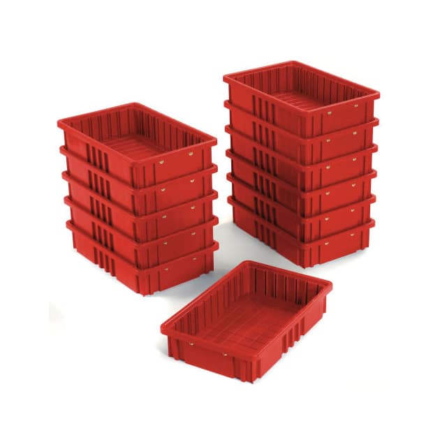 DG92035RD PLASTIC DIVIDABLE GRID CONTAINER