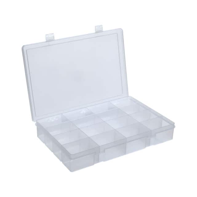 LP16-CLEAR DURHAM LARGE PLASTIC COMPARTMENT