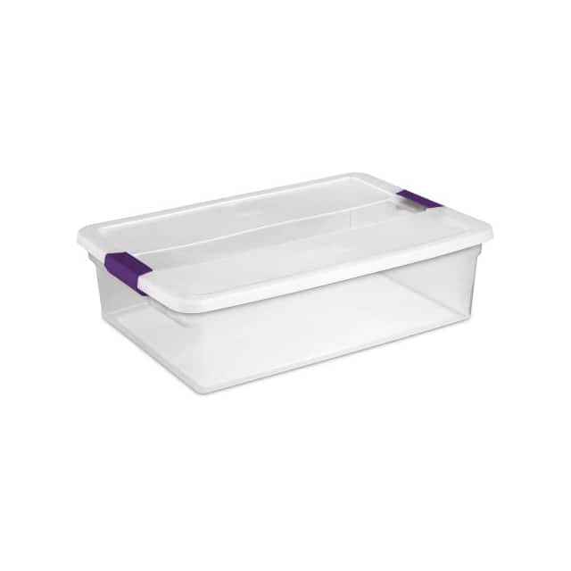 17551706 CLEARVIEW STORAGE BOX W/LATCHED