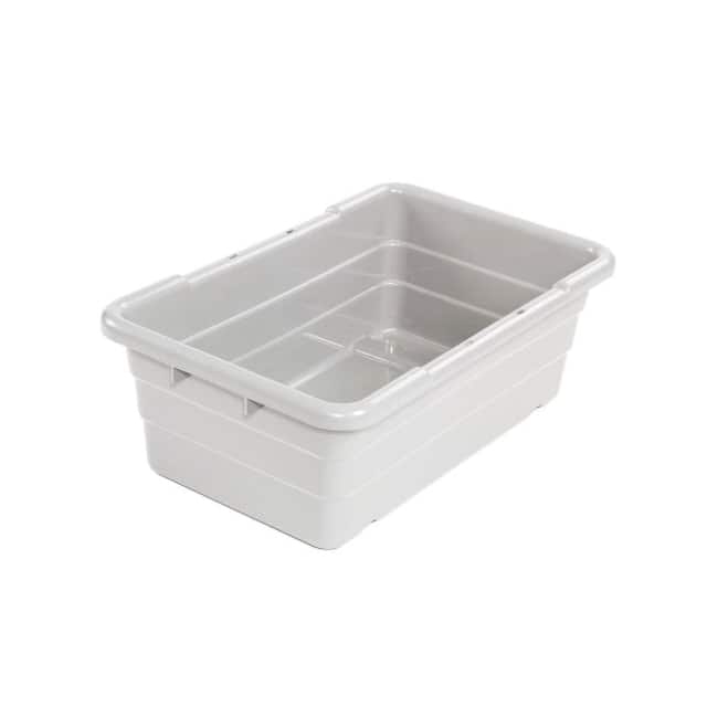 TUB2516-8WT CROSS STACK NEST TOTE TUB, 25-1/
