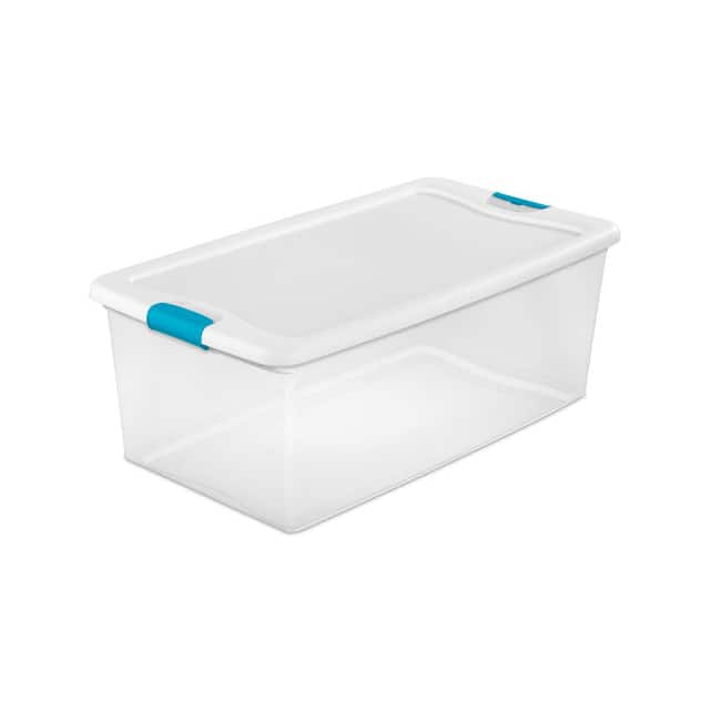 14998004 106 QUART CLEAR STORAGE LATCH TO